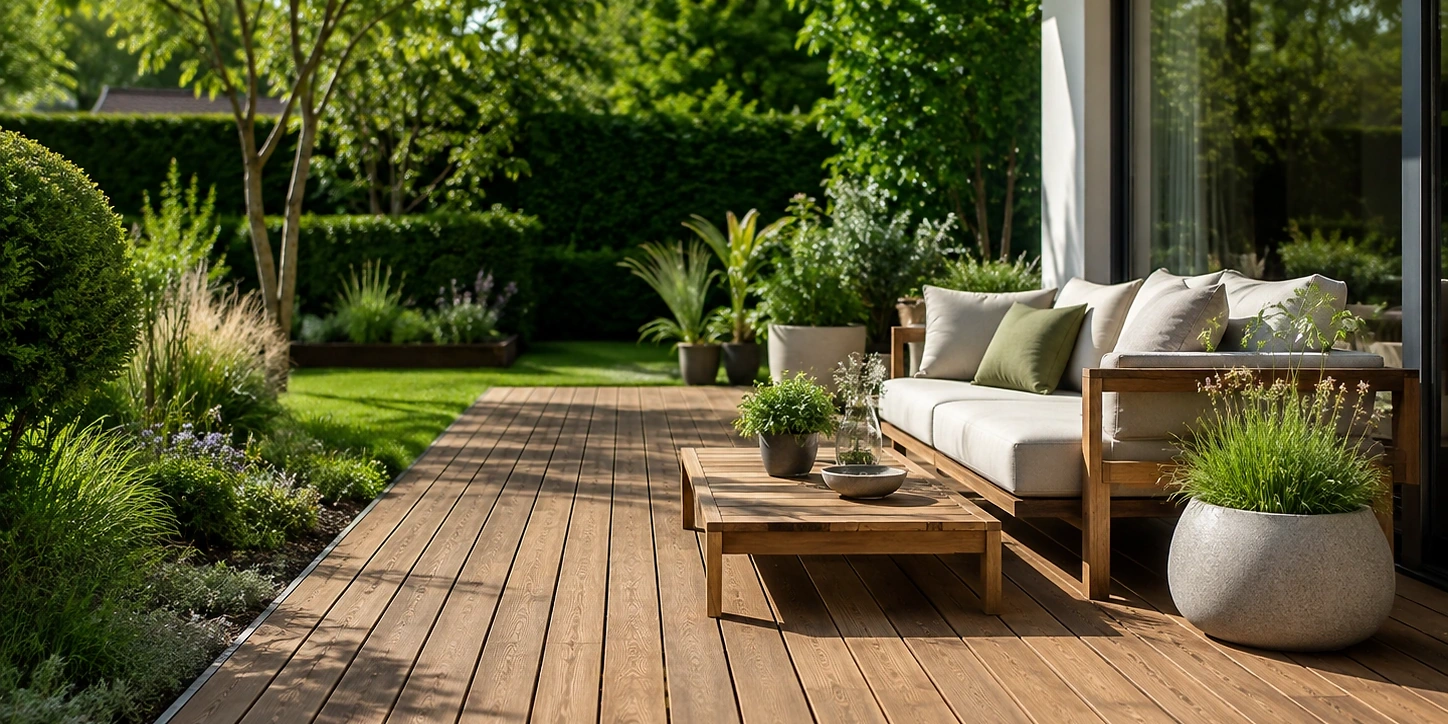 Terrassendielen und ausgew&auml;hlte Produkte f&uuml;r Ihre Terrasse jetzt zum Vorteilspreis entdecken.