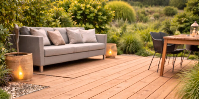 Hochwertige Terrassendielen, Sichtschutzz&auml;une, Gartenholz und WPC-Produkte f&uuml;r langlebige Au&szlig;enbereiche. Entdecken Sie vielf&auml;ltige L&ouml;sungen f&uuml;r Terrasse und Garten.