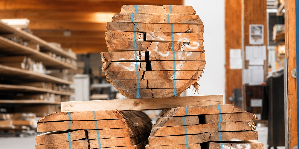 Hochwertiges Schnittholz und Bauholz in verschiedenen Holzarten und Dimensionen f&uuml;r Holzbau, Dachkonstruktionen, Innenausbau und zahlreiche weitere Anwendungen.