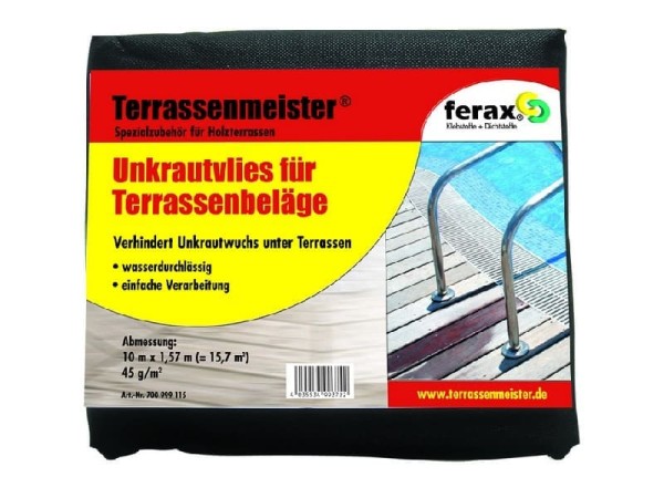 ferax Unkrautvlies für Terrassen von Leyendecker HolzLand in Trier