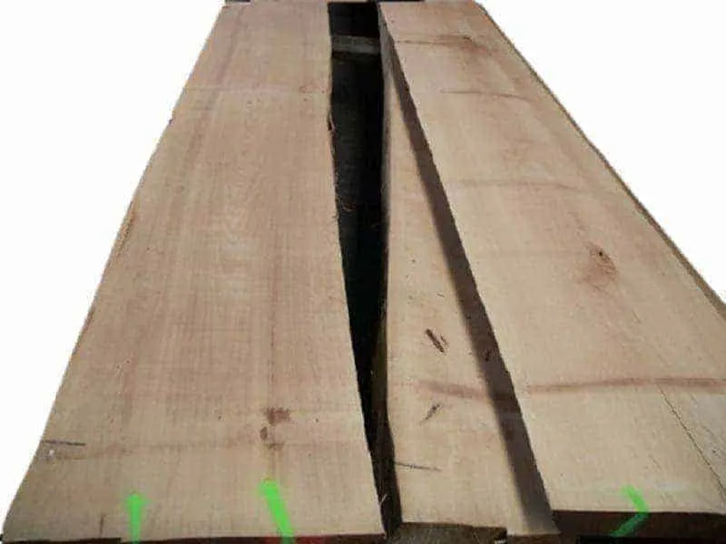 Schnittholz Europ&auml;ische Buche ged&auml;mpft