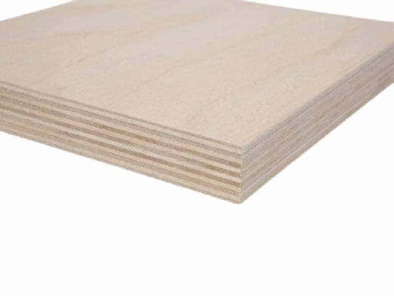 Multiplexplatte Birke quer