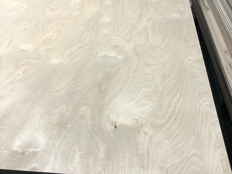 Multiplexplatte Birke l&auml;ngs, B-S1,d0