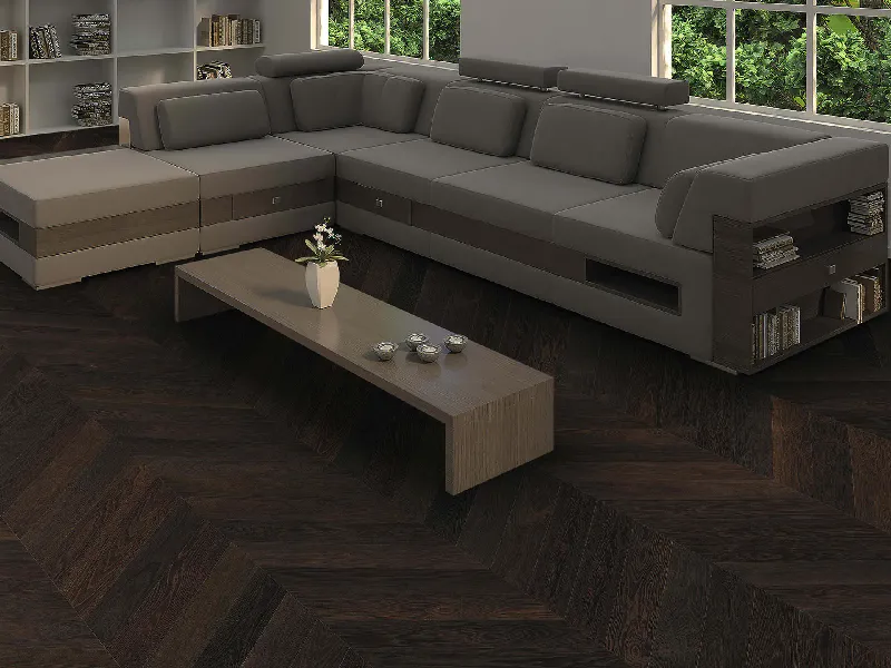 HARO Parkett Stab Chevron, 2-Schicht