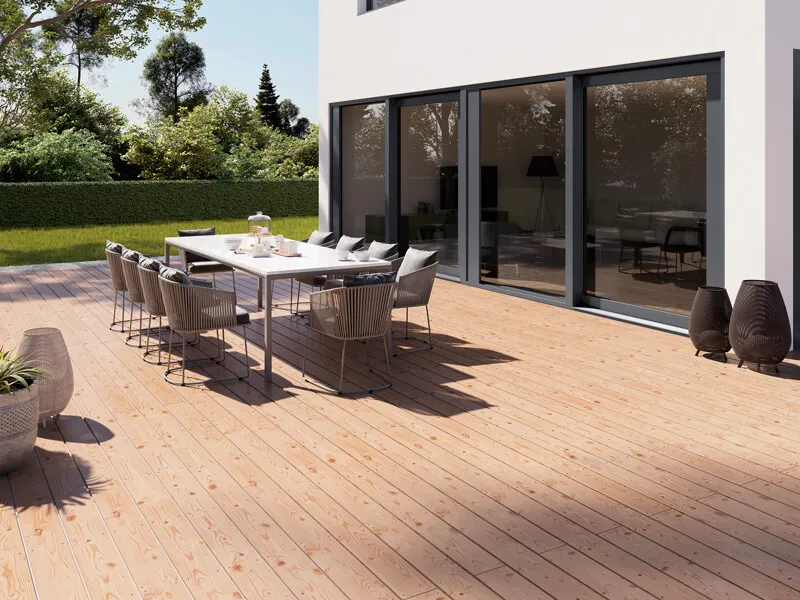 Terrassendiele Kanadische Douglasie