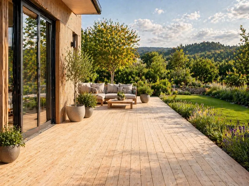 Terrassendiele Kanadische L&auml;rche