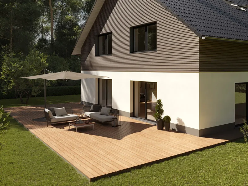 Terrassendiele Kanadische L&auml;rche