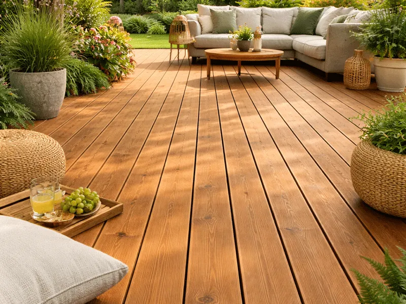 Terrassendiele Thermokiefer