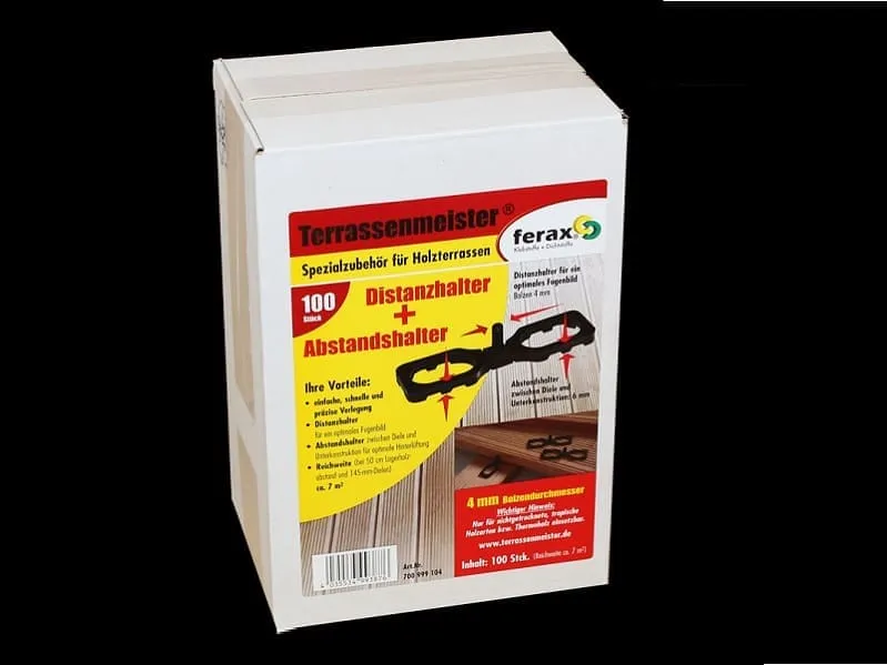 Ferax Abstandshalter f. Harth&ouml;lzer