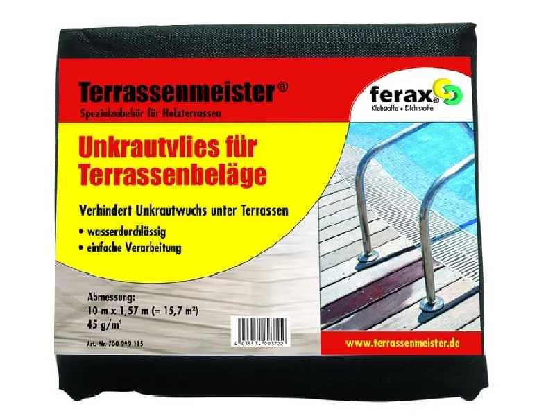 Ferax Unkrautvlies f&uuml;r Terrassen