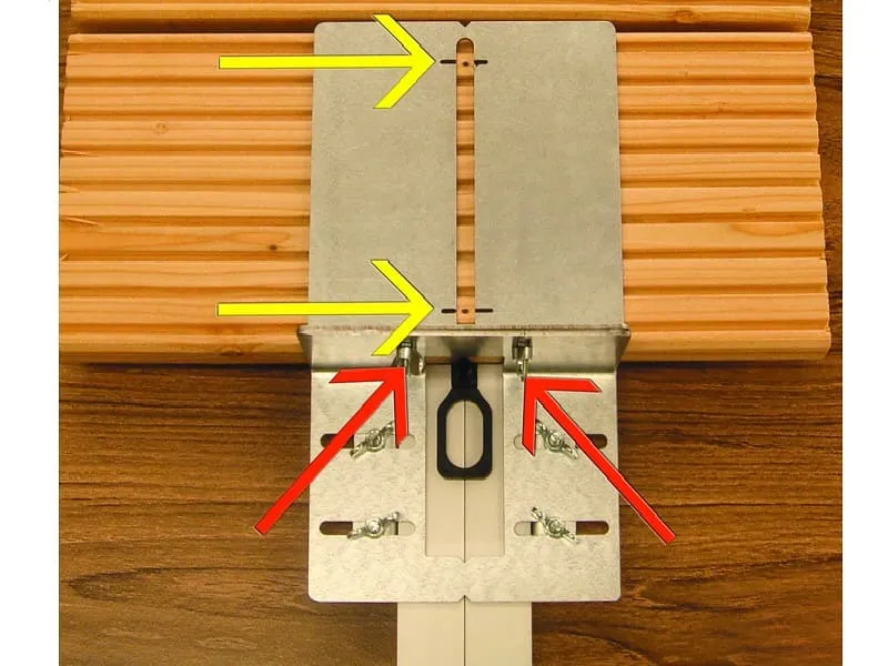 ferax Bohr- und Anrei&szlig;schablone