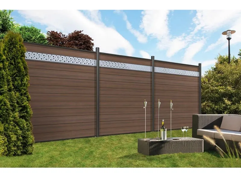 Br&uuml;gmann SYSTEM Platinum XL Zaunfeld-Set