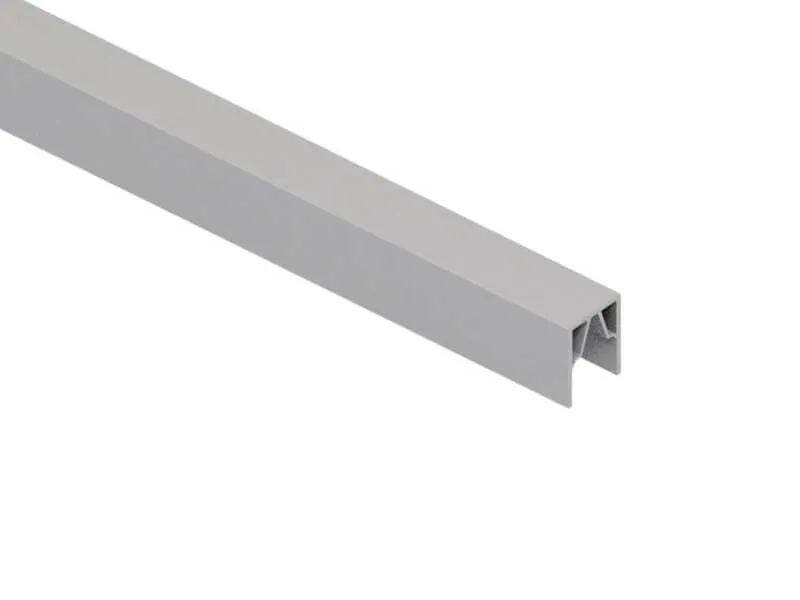 Br&uuml;gmann SYSTEM WPC Alu-Abschlussleiste