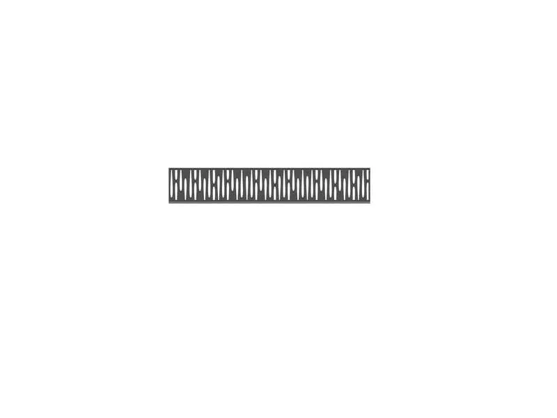 Br&uuml;gmann Dekorprofil Omega schmal