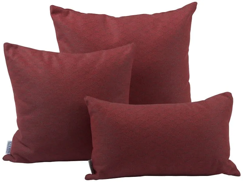 STERN Dekokissen rot, 35x55 cm