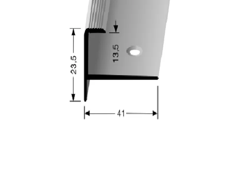 HARO Treppenkantenprofil 812 EB SBS