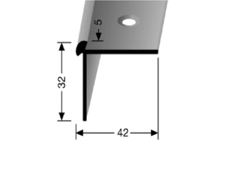 HARO Treppenkantenprofil 873 EB SBS